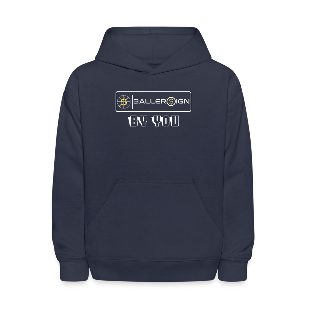 Kids' Hoodie / Bball By You - navy