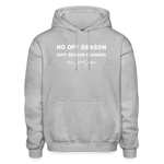 Heavy Blend Adult Hoodie/ No off season All Ball - heather gray