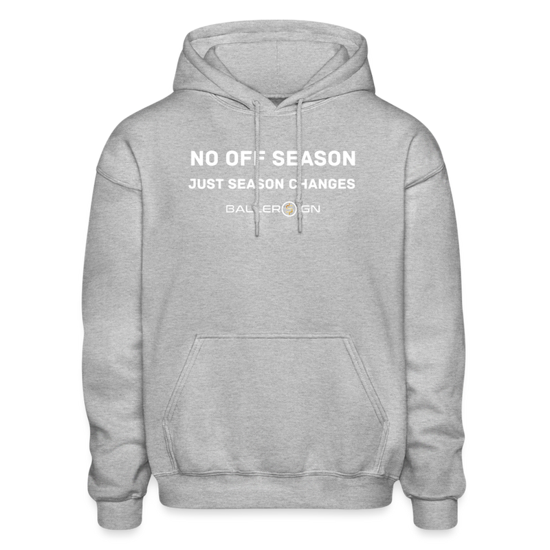 Heavy Blend Adult Hoodie/ No off season All Ball - heather gray