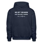 Heavy Blend Adult Hoodie/ No off season All Ball - navy