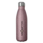 Insulated Stainless Steel Water Bottle Golf/Banner - pink glitter