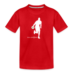 Kids' Premium T-Shirt Bball Player - red