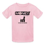 Ultra Cotton Youth T-Shirt /Football Stock Rising - light pink