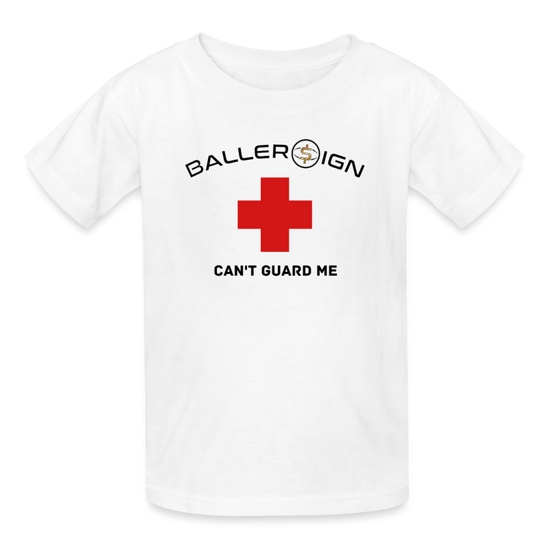Ultra Cotton Youth T-Shir /Can't Guard Me All Ball - white