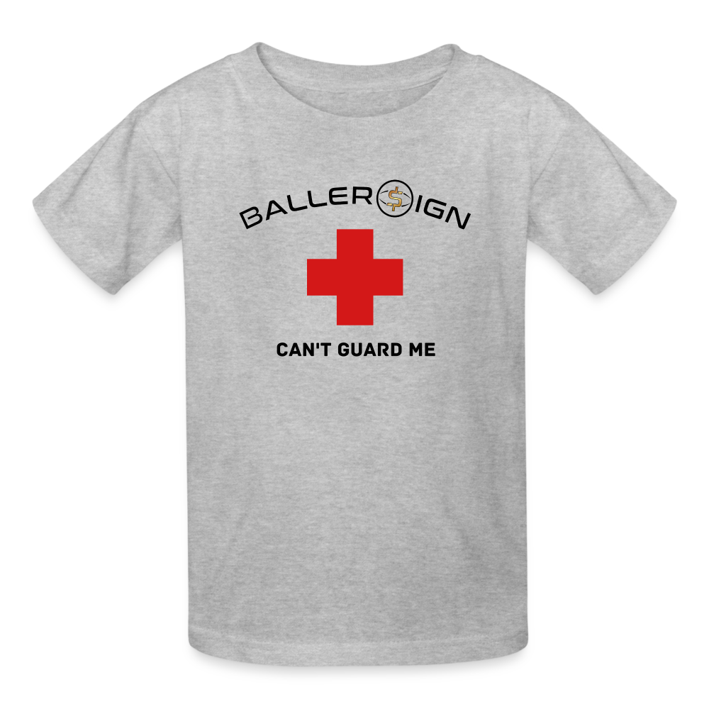 Ultra Cotton Youth T-Shir /Can't Guard Me All Ball - heather gray