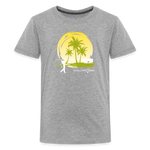 Kids' Premium T-Shirt / Sunny Beach Golf - heather gray