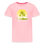 Kids' Premium T-Shirt / Sunny Beach Golf - pink
