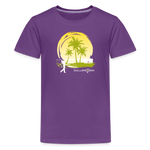 Kids' Premium T-Shirt / Sunny Beach Golf - purple