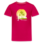Kids' Premium T-Shirt / Sunny Beach Golf - dark pink