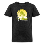 Kids' Premium T-Shirt / Sunny Beach Golf - charcoal grey
