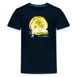 Kids' Premium T-Shirt / Sunny Beach Golf - deep navy
