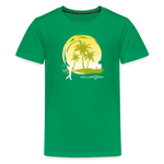 Kids' Premium T-Shirt / Sunny Beach Golf - kelly green