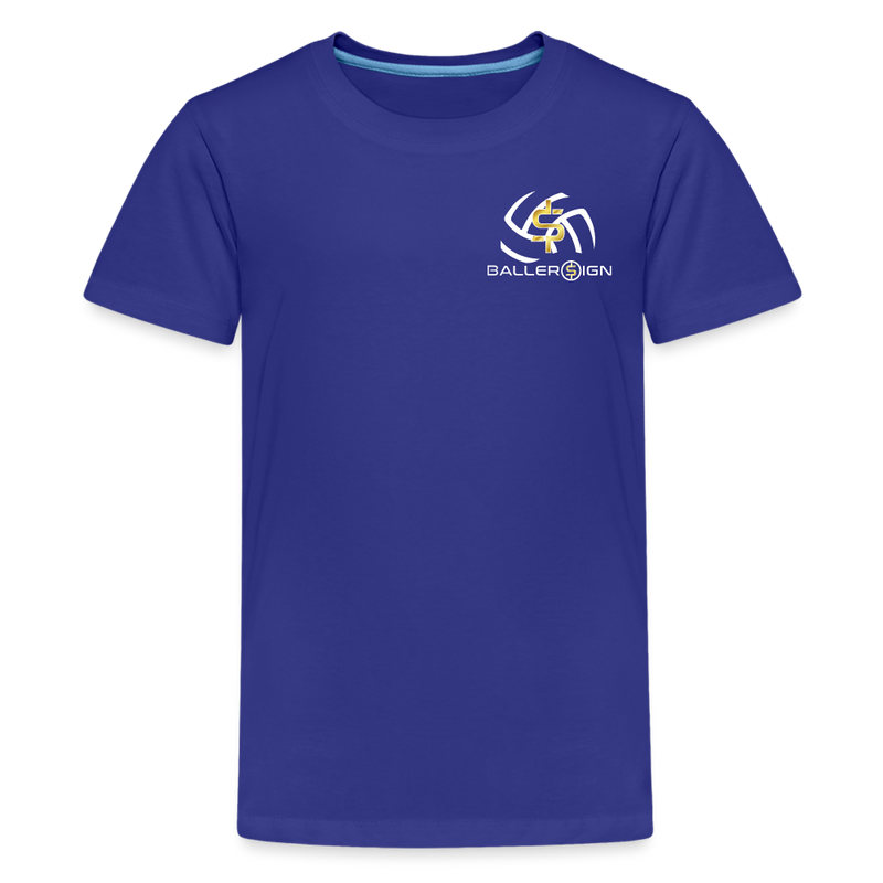 Kids' Premium T-Shirt / Volleyball - royal blue