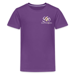 Kids' Premium T-Shirt / Volleyball - purple