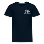 Kids' Premium T-Shirt / Volleyball - deep navy