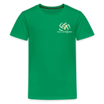Kids' Premium T-Shirt / Volleyball - kelly green