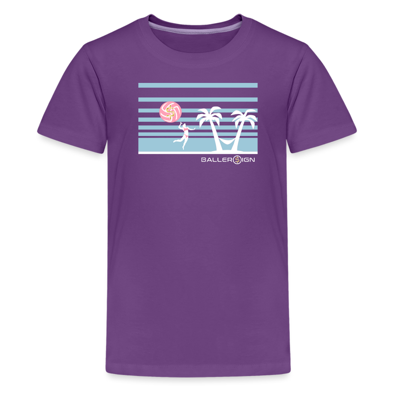 Girls Premium T-Shirt - purple