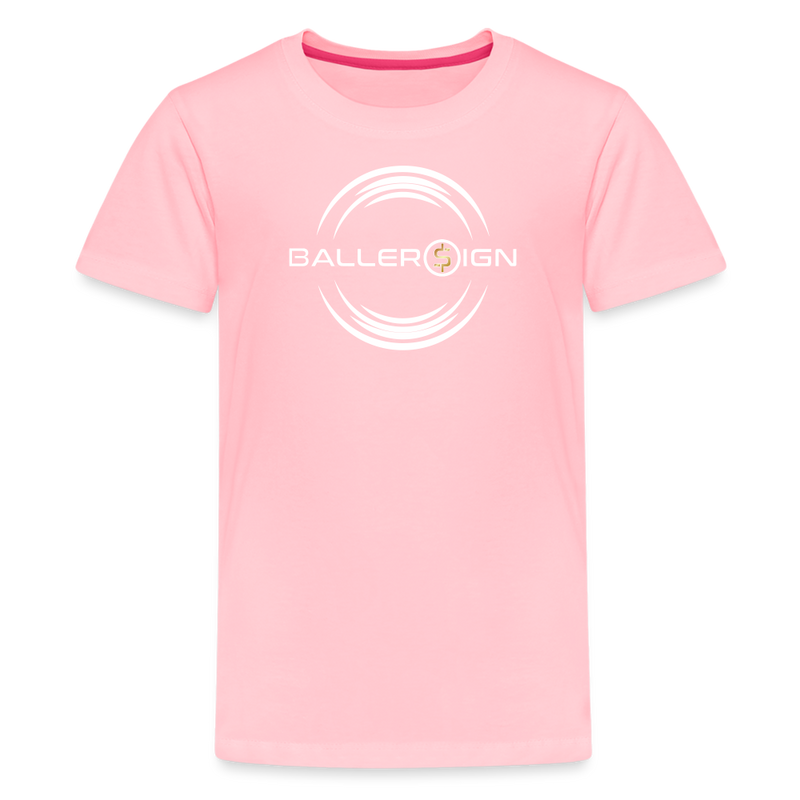 Kids' Premium T-Shirt / Baller - pink