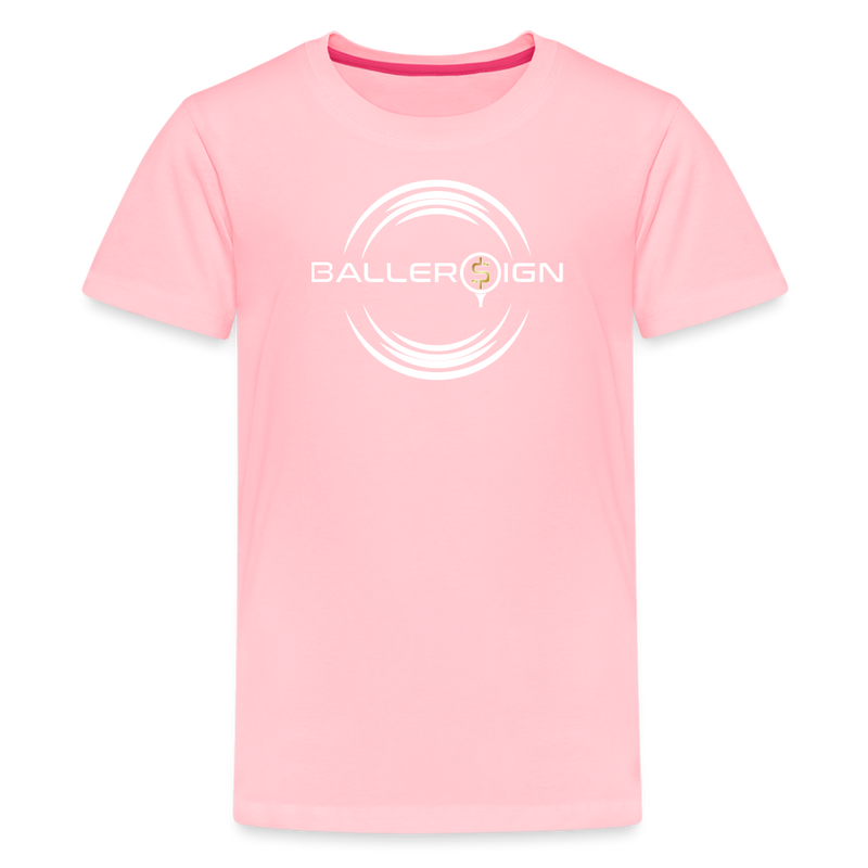 Kids' Premium T-Shirt / Golf baller - pink