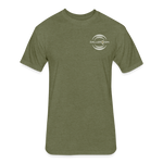 Fitted Cotton/Poly T-Shirt / Golf Baller sm - heather military green