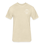 Fitted Cotton/Poly T-Shirt / Golf Baller sm - heather cream
