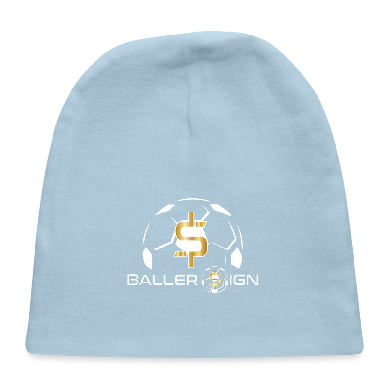 Baby Cap / Soccer baller - light blue