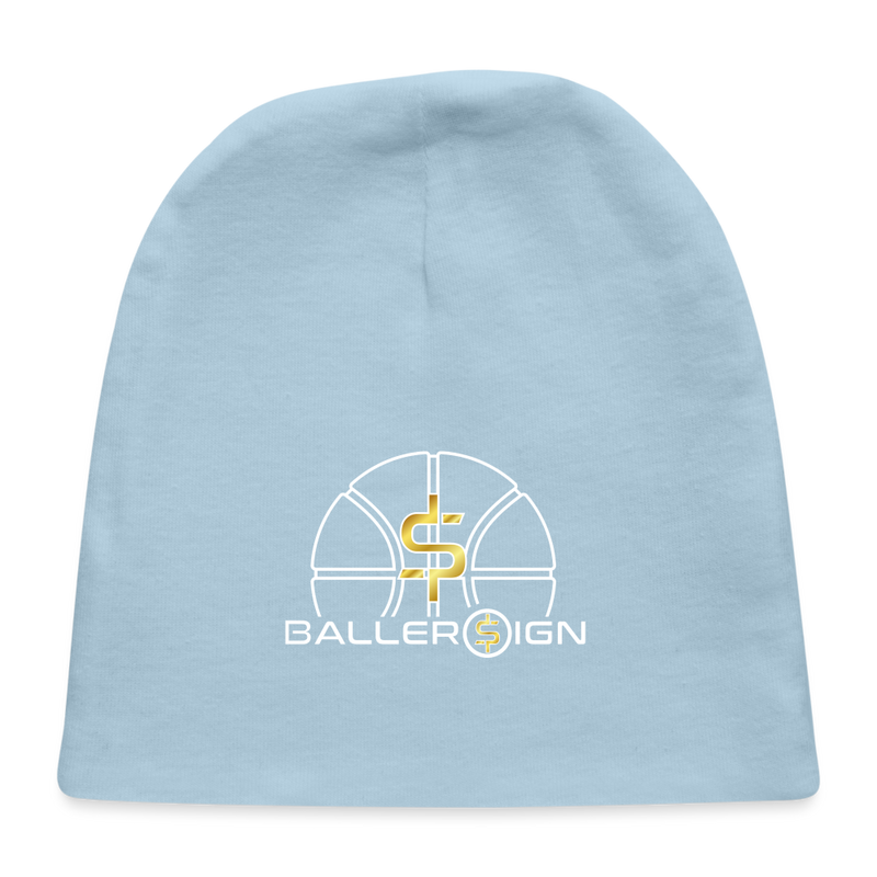 Baby Cap / basketballer - light blue
