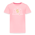 Toddler Premium T-Shirt / basketball - pink