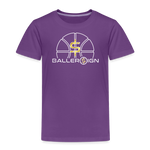 Toddler Premium T-Shirt / basketball - purple