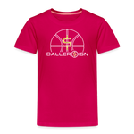 Toddler Premium T-Shirt / basketball - dark pink