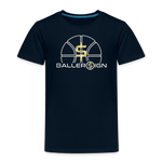 Toddler Premium T-Shirt / basketball - deep navy