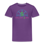 Toddler Premium T-Shirt / Basketball Ne - purple