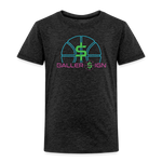 Toddler Premium T-Shirt / Basketball Ne - charcoal grey