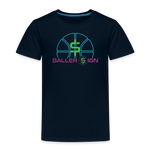 Toddler Premium T-Shirt / Basketball Ne - deep navy