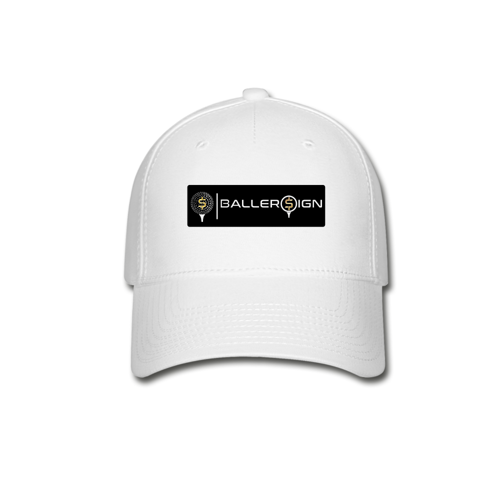 Golf Label Flexfit Hat - white