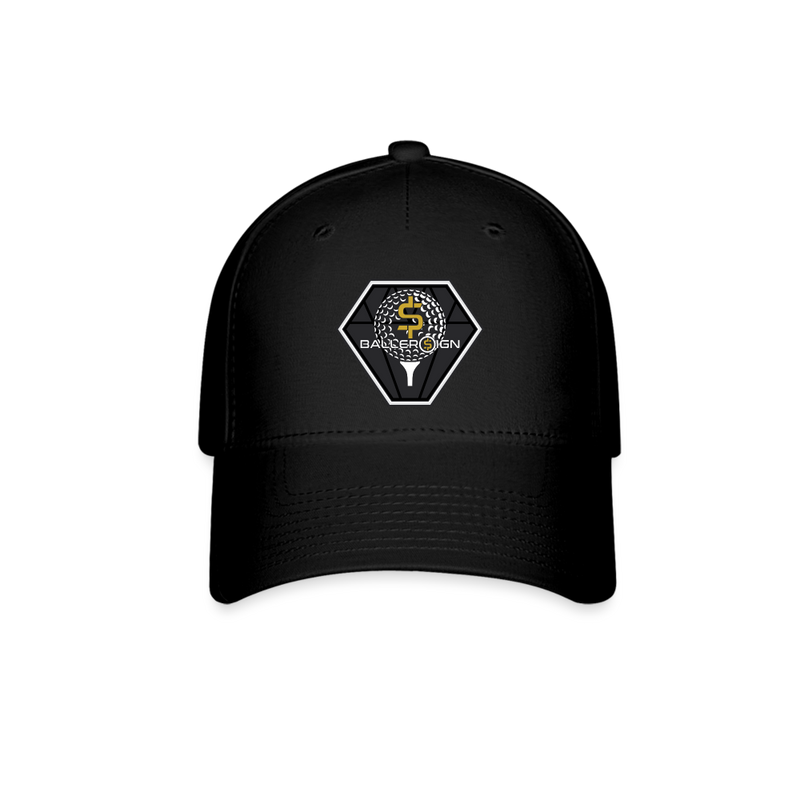 Golf Diamond Flexfit Hat - black
