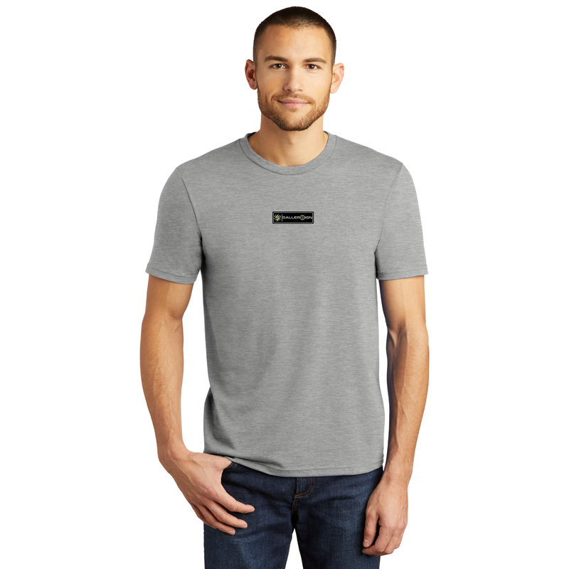 Adult Tri Blend Flex Fit Tee / Volleyball SM Label