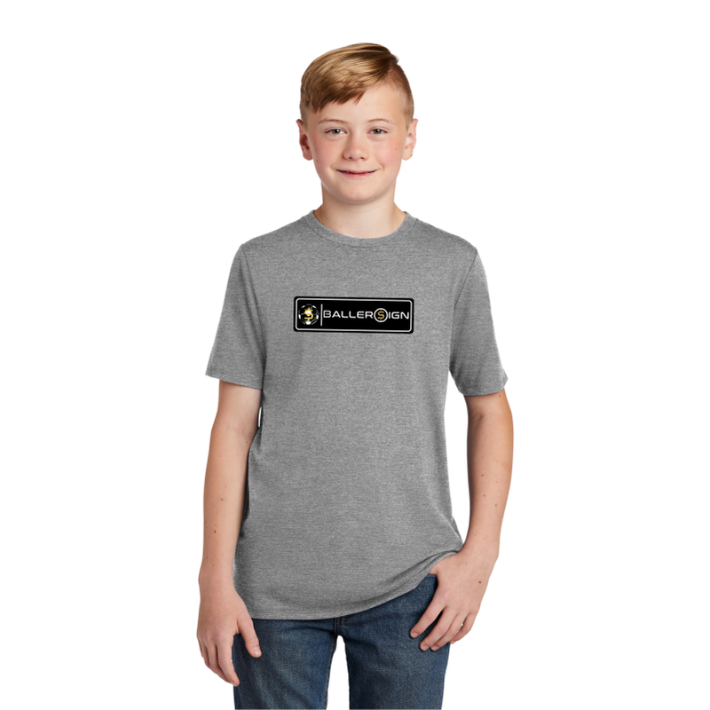 Youth Tri Blend Flex Fit Tee