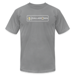 Unisex Jersey T-Shirt / Soccer label - slate