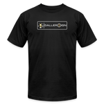 Unisex Jersey T-Shirt / Soccer label - black