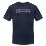 Unisex Jersey T-Shirt / Soccer label - navy