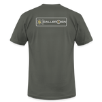 Unisex Jersey T-Shirt / B-ball Diamond+back label - asphalt