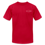 Unisex Jersey T-Shirt / B-ball Diamond+back label - red