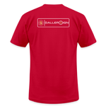 Unisex Jersey T-Shirt / B-ball Diamond+back label - red
