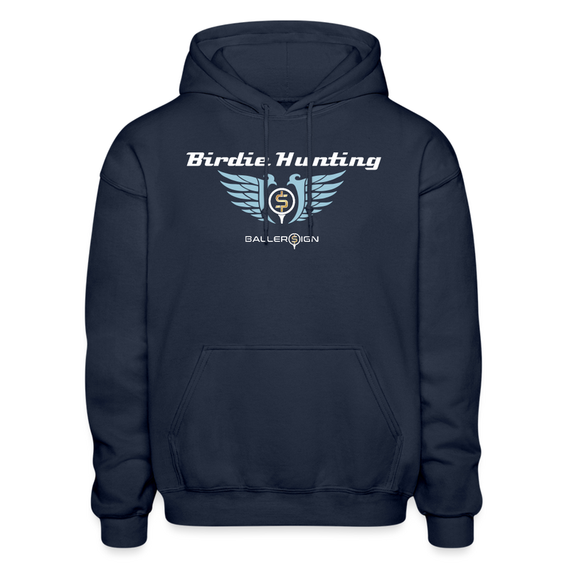 Heavy Blend Adult Hoodie / Golf Birdie Hunting - navy