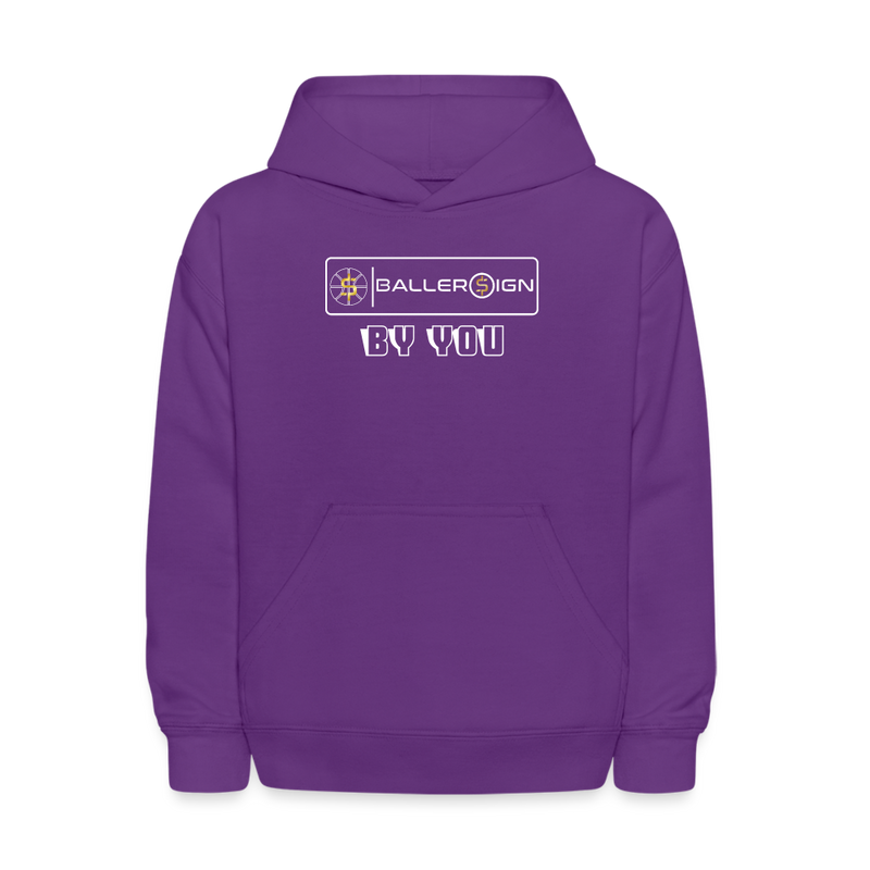 Kids' Hoodie / Bball By You - purple