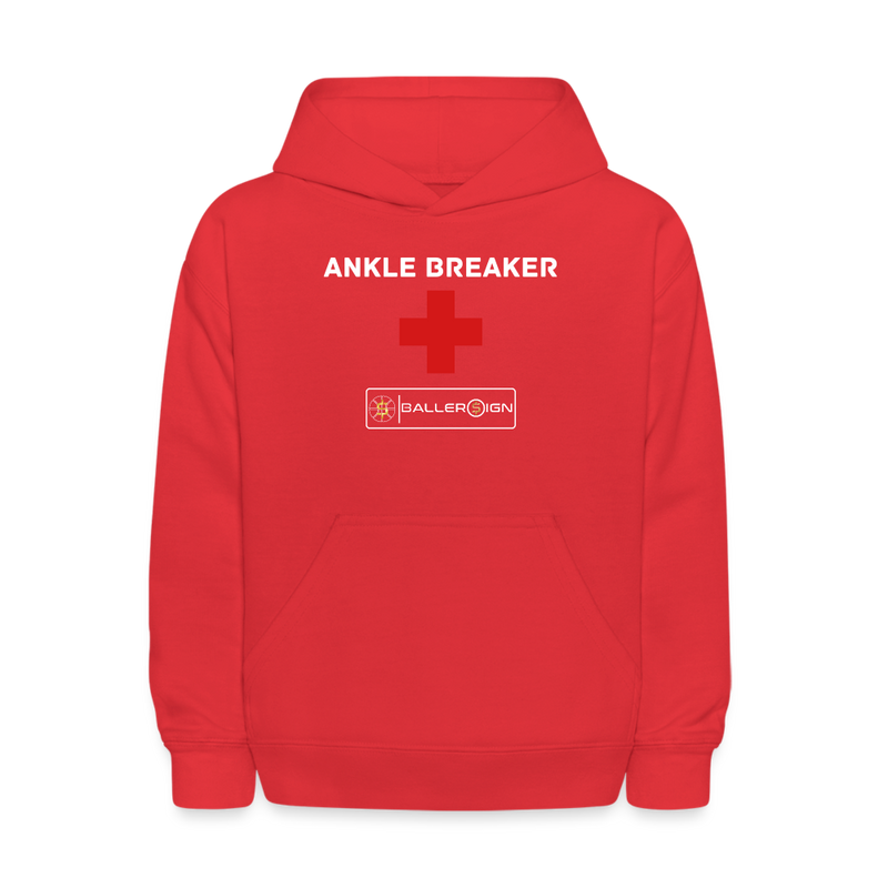 Kids' Hoodie / Bball Ankle Breaker - red