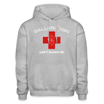 Adult Hoodie / Can't Guard Me Football - heather gray