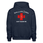 Adult Hoodie / Can't Guard Me Football - navy