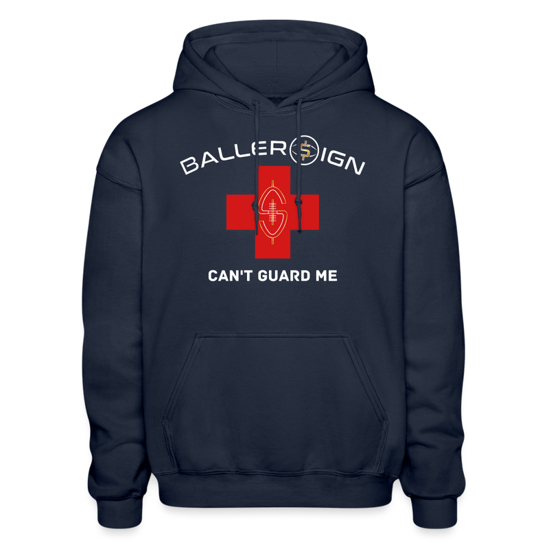 Adult Hoodie / Can't Guard Me Football - navy